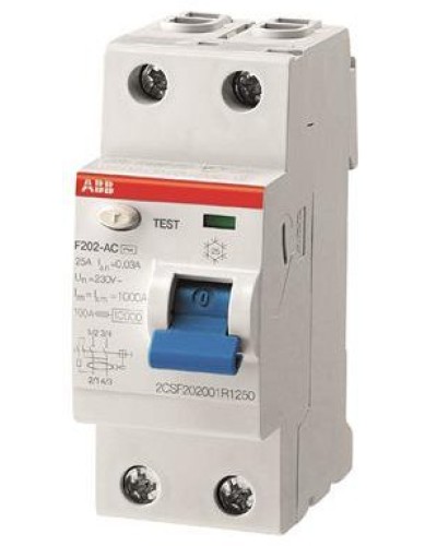 F202 AC-40/0,03 (2CSF202001R1400). Выключатель дифференциального тока (УЗО). ABB в Белгороде