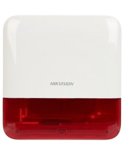 DS-PS1-E-WE Red Indicator. Оповещатель свето-звуковой радиоканальный уличный. AX PRO Hikvision в Белгороде