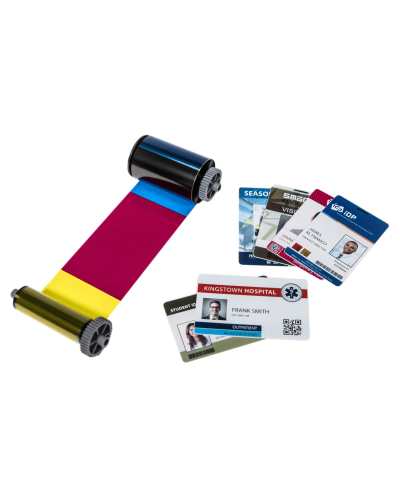 ASOL-YMCKO250. Лента полноцветная с черной панелью и оверлеем (YMCKO) с чистящим роликом. Advent SOLID в Белгороде