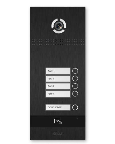 BI-04FB BLACK. Вызывная панель IP-домофона. BAS-IP в Белгороде