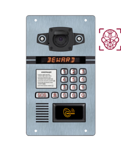 DKS15135 (2Мп, 2.1мм). Вызывная панель подъездного IP-домофона. Beward в Белгороде