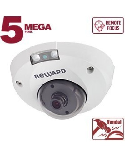 B5320DMR (2.8мм). Видеокамера IP купольная. Beward в Белгороде