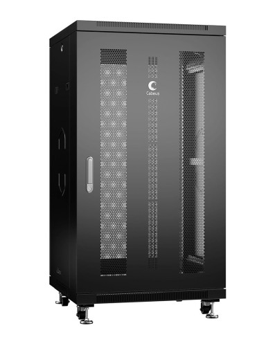 ND-05C-22U60/80-BK (8563c). Шкаф телекоммуникационный 19 напольный 22U. CABEUS в Белгороде