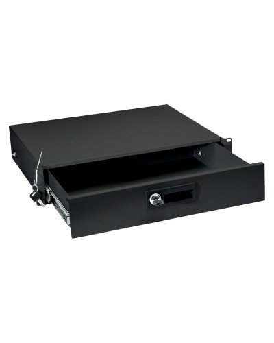 DRW-2U-BK (8637c). Ящик для документов 2U, глубиной 360 мм, цвет черный. CABEUS в Белгороде