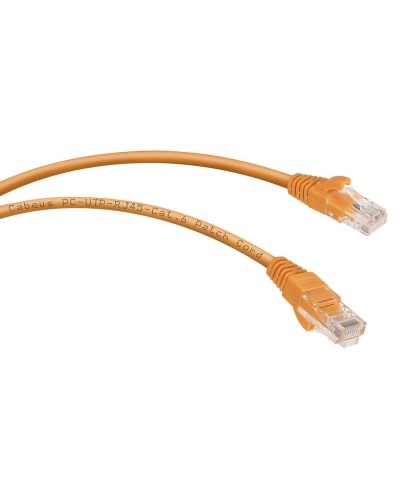 PC-UTP-RJ45-Cat.6-3m-OR (8701c), оранжевый. Патч-корд медный. CABEUS в Белгороде