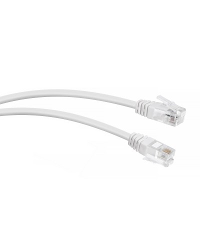 PC-TEL-RJ12-2m (7889c), белый. Патч-корд медный. CABEUS в Белгороде