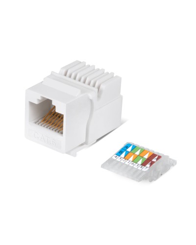 KJ-RJ45-Cat.6-Toolless (7959c): Вставка Keystone Jack RJ-45 в Белгороде