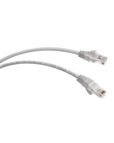 PC-UTP-RJ45-Cat.6-0.3m-LSZH (8875c), серый. Патч-корд медный. CABEUS в Белгороде