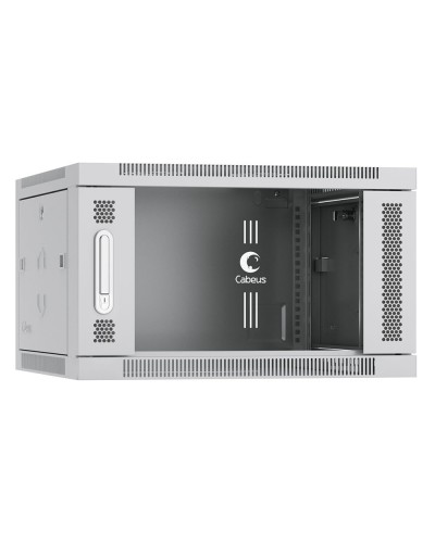 SH-05F-6U60/45 (7058c). Шкаф телекоммуникационный 19 настенный 6U. CABEUS в Белгороде