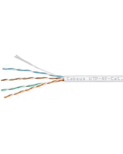 UTP-4P-Cat.5e-SOLID-LSZH-GY (9776c). Кабель «витая пара» (LAN) для структурированных систем связи. CABEUS в Белгороде