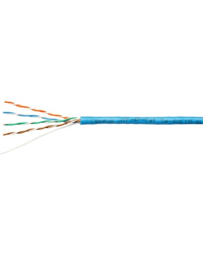 UTP-4P-Cat.5e-SOLID-BL-100 (7248c-5). Кабель «витая пара» (LAN) для структурированных систем связи. CABEUS в Белгороде