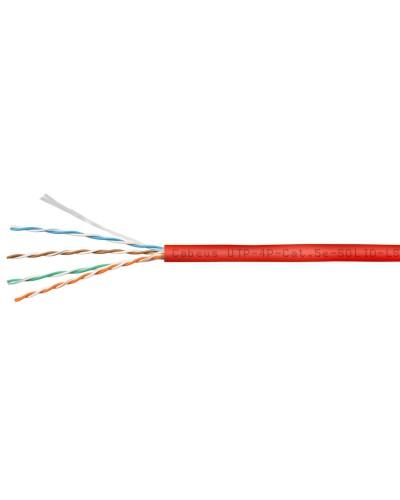 UTP-4P-Cat.5e-SOLID-LSZH-RD (9778c). Кабель «витая пара» (LAN) для структурированных систем связи. CABEUS в Белгороде