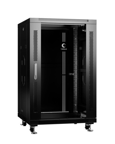 SH-05C-22U60/100-BK (8540c). Шкаф телекоммуникационный 19 напольный 22U. CABEUS в Белгороде