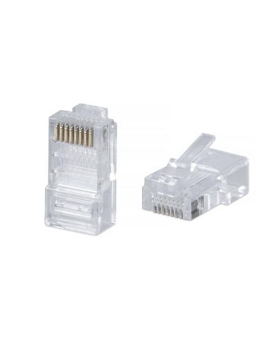 8P8C (100 шт) (7009c). Разъем RJ-45. CABEUS в Белгороде