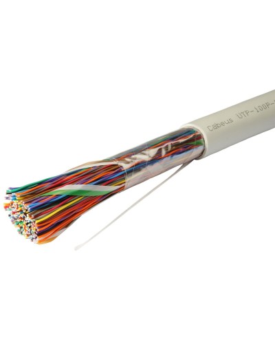 UTP-100P-Cat.3-IN (7284c). Кабель «витая пара» (LAN) для структурированных систем связи. CABEUS в Белгороде