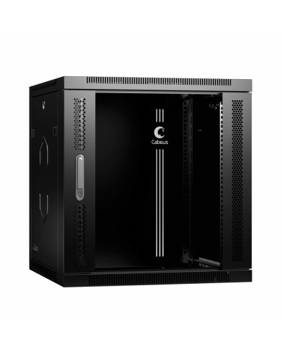 SH-05F-12U60/35-R-BK (10756c). Шкаф телекоммуникационный 19 настенный 12U. CABEUS в Белгороде
