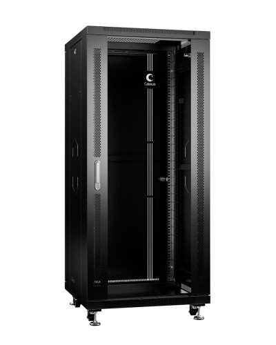 SH-05C-27U60/80-BK (8573c). Шкаф телекоммуникационный 19 напольный 27U. CABEUS в Белгороде