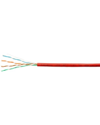 UTP-4P-Cat.5e-SOLID-LSZH-RD-100 (9778c-5). Кабель «витая пара» (LAN) для структурированных систем связи. CABEUS в Белгороде