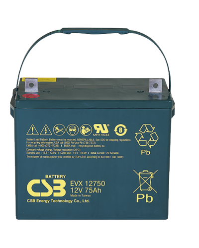 CSB EVX 12750. Аккумулятор герметичный свинцово-кислотный. CSB в Белгороде