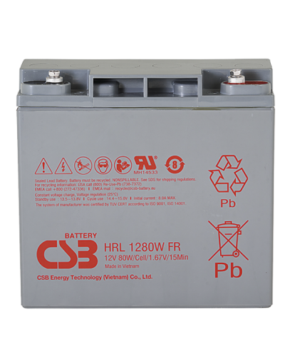 CSB HRL 12280W FR. Аккумулятор герметичный свинцово-кислотный. CSB в Белгороде