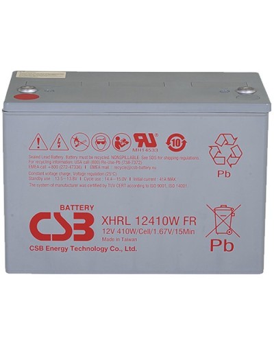 CSB XHRL 12410W FR. Аккумулятор герметичный свинцово-кислотный. CSB в Белгороде