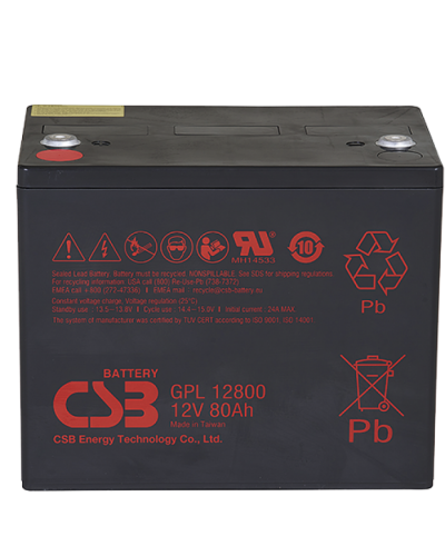 CSB GPL 12800. Аккумулятор герметичный свинцово-кислотный. CSB в Белгороде