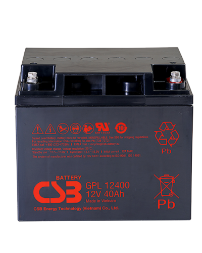 CSB GPL 12400. Аккумулятор герметичный свинцово-кислотный. CSB в Белгороде