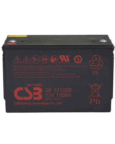 CSB GP 121000. Аккумулятор герметичный свинцово-кислотный. CSB в Белгороде