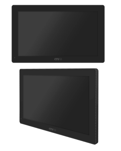 CTV-IM1030W Cloud 10 B (чёрный). Монитор домофона цветной. CTV в Белгороде