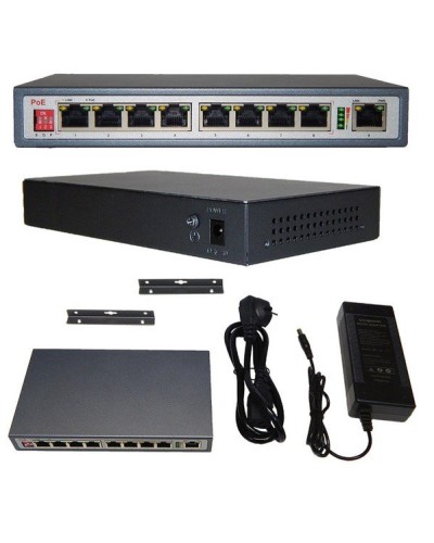 CO-SWP9C. Коммутатор 8-портовый  Gigabit Ethernet с PoE. ComOnyx в Белгороде
