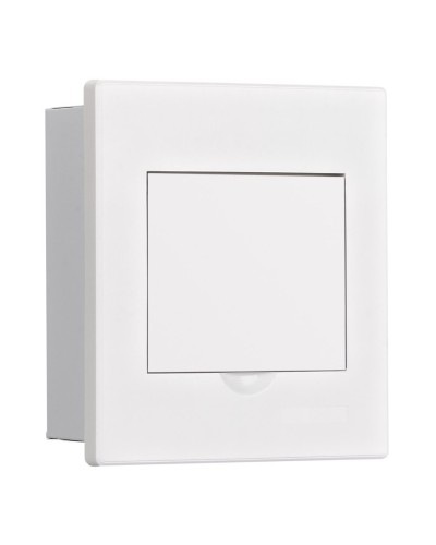 Корпус ЩРВ-М 4 модуля IP41 встраиваемый белая дверь (31100DEK). Корпус пластиковый. DEKraft в Белгороде