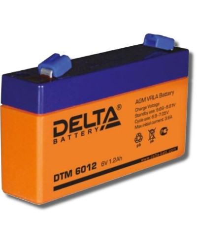 Delta DTM 6012. Аккумулятор герметичный свинцово-кислотный. Delta в Белгороде