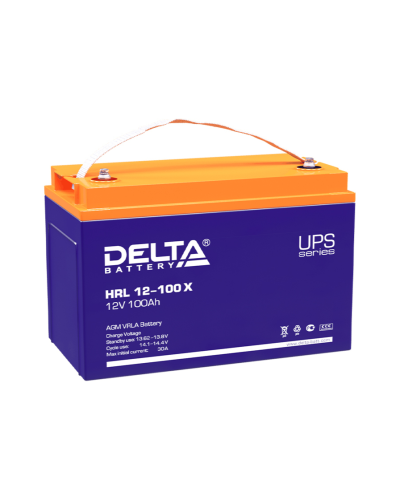 Delta HRL 12-100 X. Аккумулятор герметичный свинцово-кислотный. Delta в Белгороде