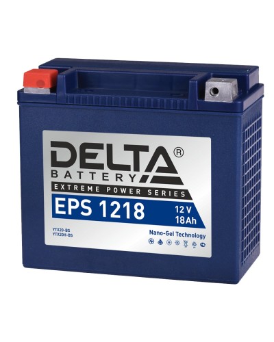 Delta EPS 1218. Аккумулятор герметичный свинцово-кислотный стартерный. Delta в Белгороде