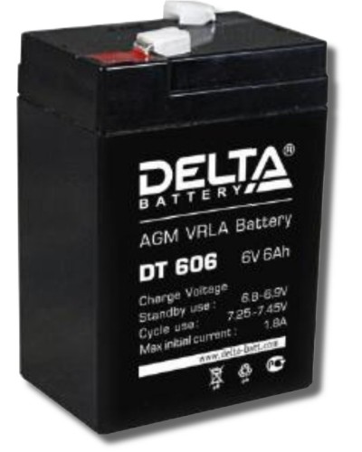 Delta DT 606. Аккумулятор герметичный свинцово-кислотный. Delta в Белгороде