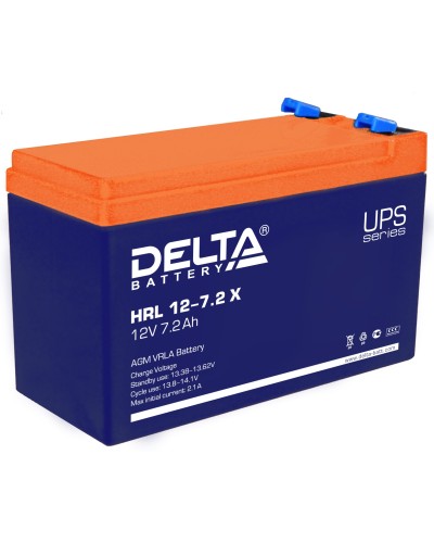 Delta HRL 12-7.2 X. Аккумулятор герметичный свинцово-кислотный. Delta в Белгороде