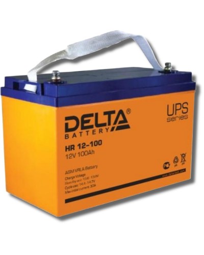 Delta HR 12-100. Аккумулятор герметичный свинцово-кислотный. Delta в Белгороде