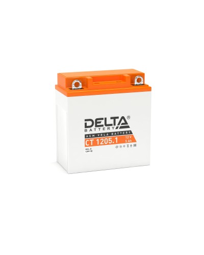 Delta CT 1205.1. Аккумулятор герметичный свинцово-кислотный стартерный. Delta в Белгороде