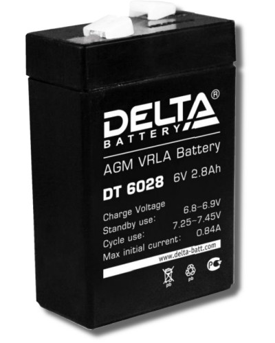 Delta DT 6028. Аккумулятор герметичный свинцово-кислотный. Delta в Белгороде