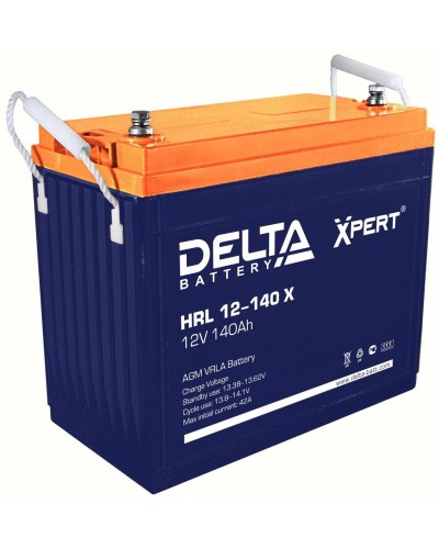 Delta HRL 12-140 X. Аккумулятор герметичный свинцово-кислотный. Delta в Белгороде