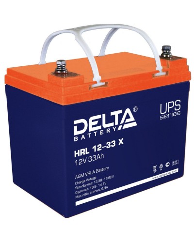 Delta HRL 12-33 X. Аккумулятор герметичный свинцово-кислотный. Delta в Белгороде