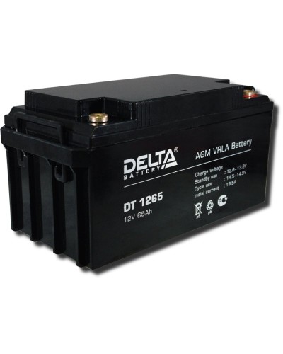 Delta DT 1265. Аккумулятор герметичный свинцово-кислотный. Delta в Белгороде