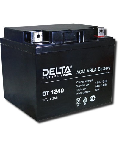 Delta DT 1240. Аккумулятор герметичный свинцово-кислотный. Delta в Белгороде