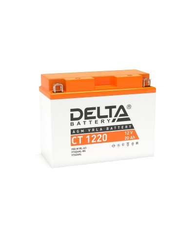 Delta CT 1220. Аккумулятор герметичный свинцово-кислотный стартерный. Delta в Белгороде