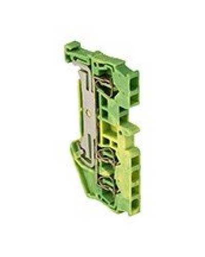 JXB-ST-2.5 3-проводная, земля, желто-зеленная (plc-jxb-st-2.5-3-pen). Колодка клеммная пружинная. EKF в Белгороде