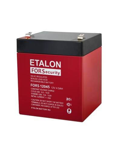 ETALON FORS 12045. Аккумулятор герметичный свинцово-кислотный. ETALON в Белгороде