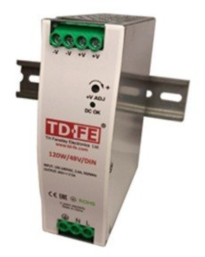 120W/48V/DIN. Блок питания. FARADAY в Белгороде