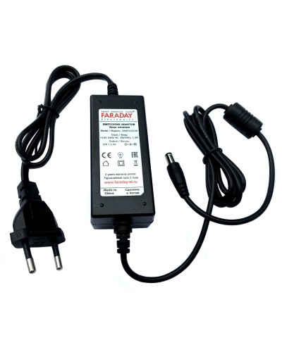 24W/12V/2A. Импульсный блок питания в пластиковом корпусе. FARADAY в Белгороде