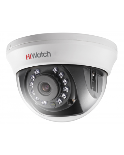 DS-T201(B) (3.6мм). Бюджетная видеокамера мультиформатная купольная. HiWatch в Белгороде