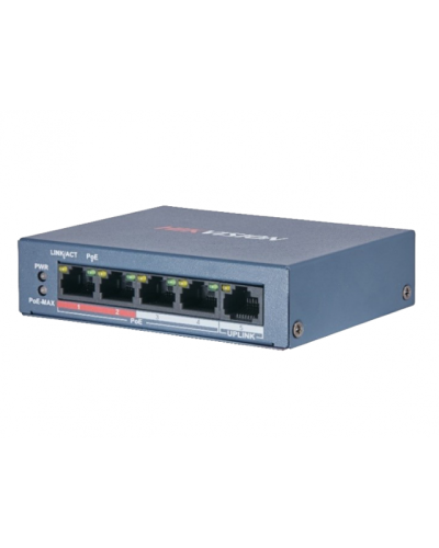 DS-3E0105P-E/M(B). Коммутатор с питанием POE. Hikvision в Белгороде